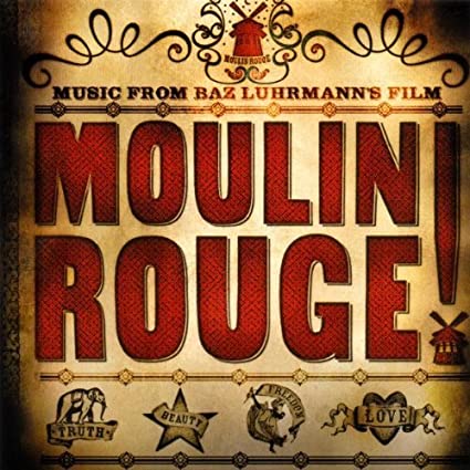 Moulin Rouge (Original Soundtrack) (Limited Edition, Red & Clear Vinyl) (2 Lp's) Vinyl Record