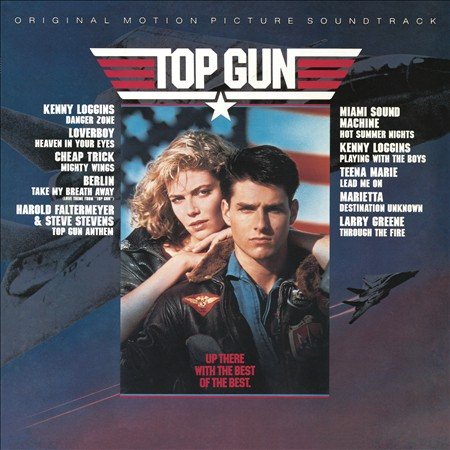 Various Artists TOP GUN -ORIGINAL MOTION PICTURE SOUNDTR Vinyl Record