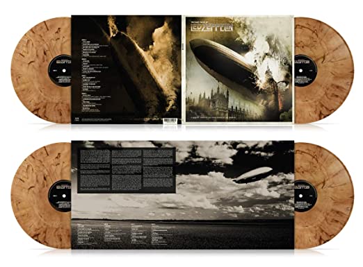 The Many Faces Of Led Zeppelin (Limited Edition, Transparent Brown Marbled Vinyl) [Import] (2 LPs) Vinyl Record