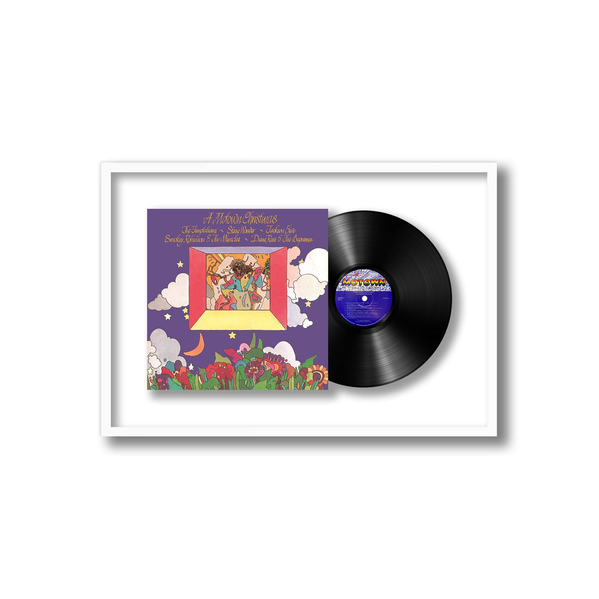 Various Artists - A Motown Christmas - Framed Vinyl Record