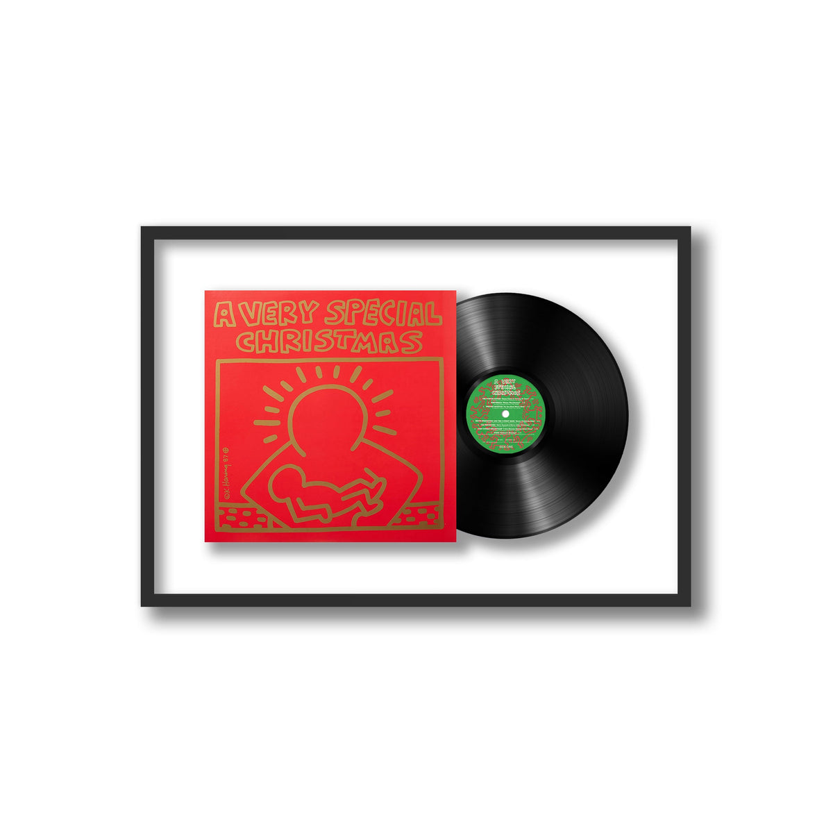Various Artists - A Very Special Christmas - Framed Vinyl Record