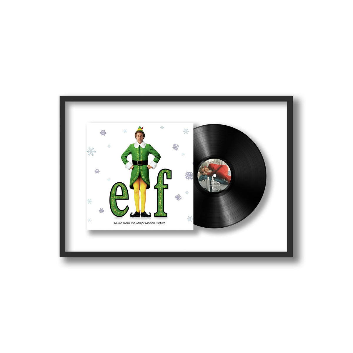 Various Artists - Elf - Soundtrack - Framed Vinyl Record