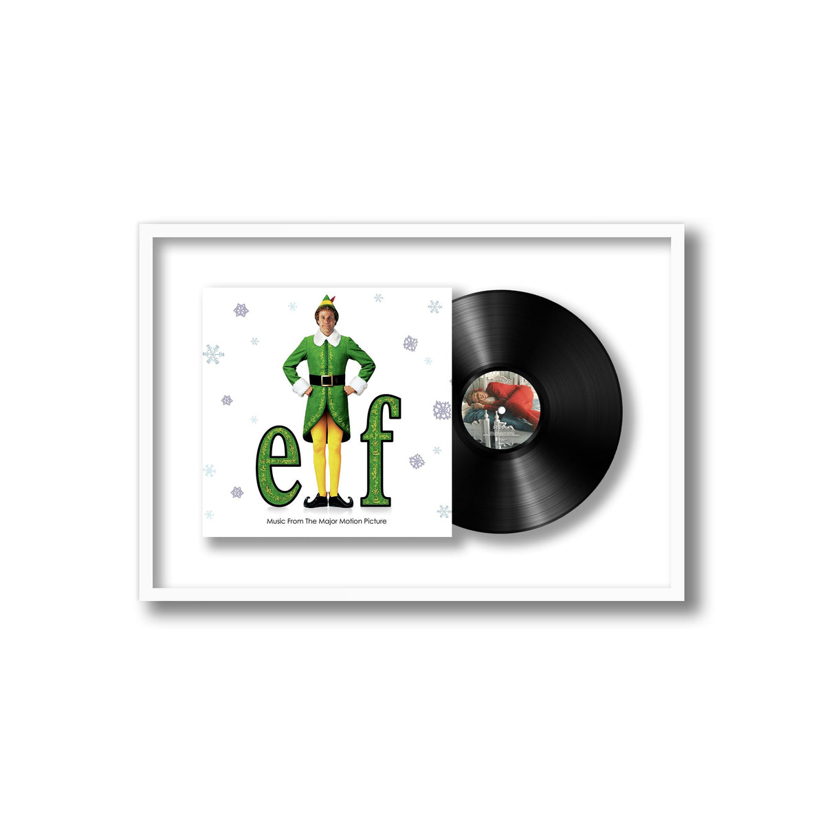 Various Artists - Elf - Soundtrack - Framed Vinyl Record