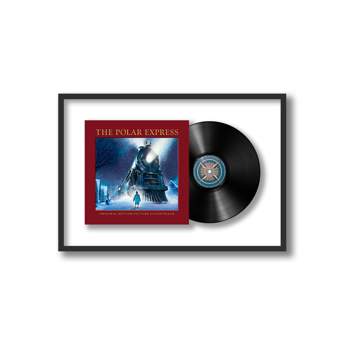 Various Artists - The Polar Express - Soundtrack - Framed Vinyl Record