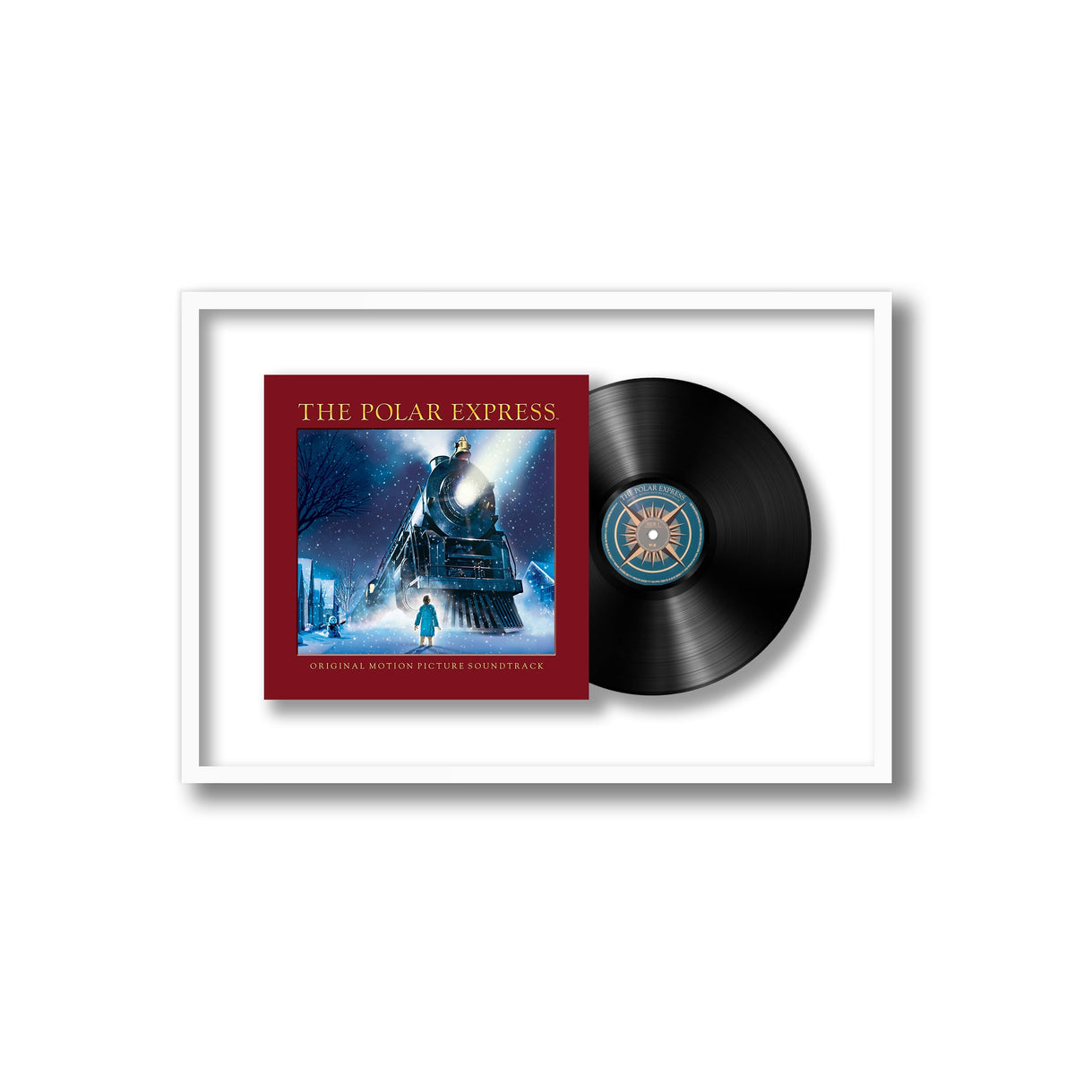 Various Artists - The Polar Express - Soundtrack - Framed Vinyl Record