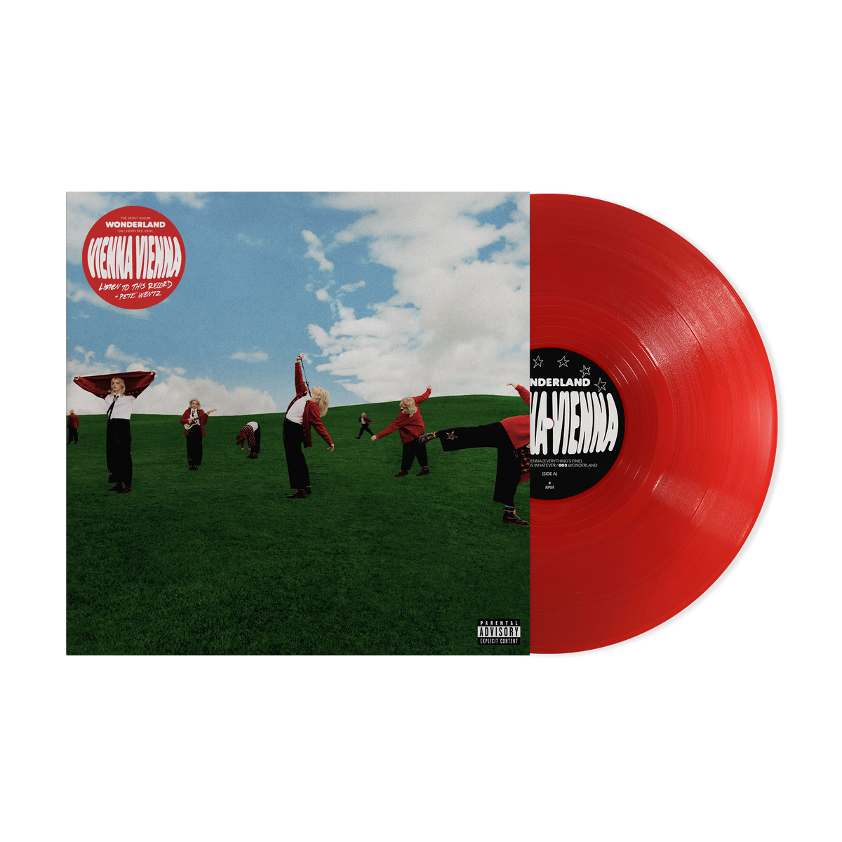 Vienna Vienna - Wonderland - Ruby Vinyl Record