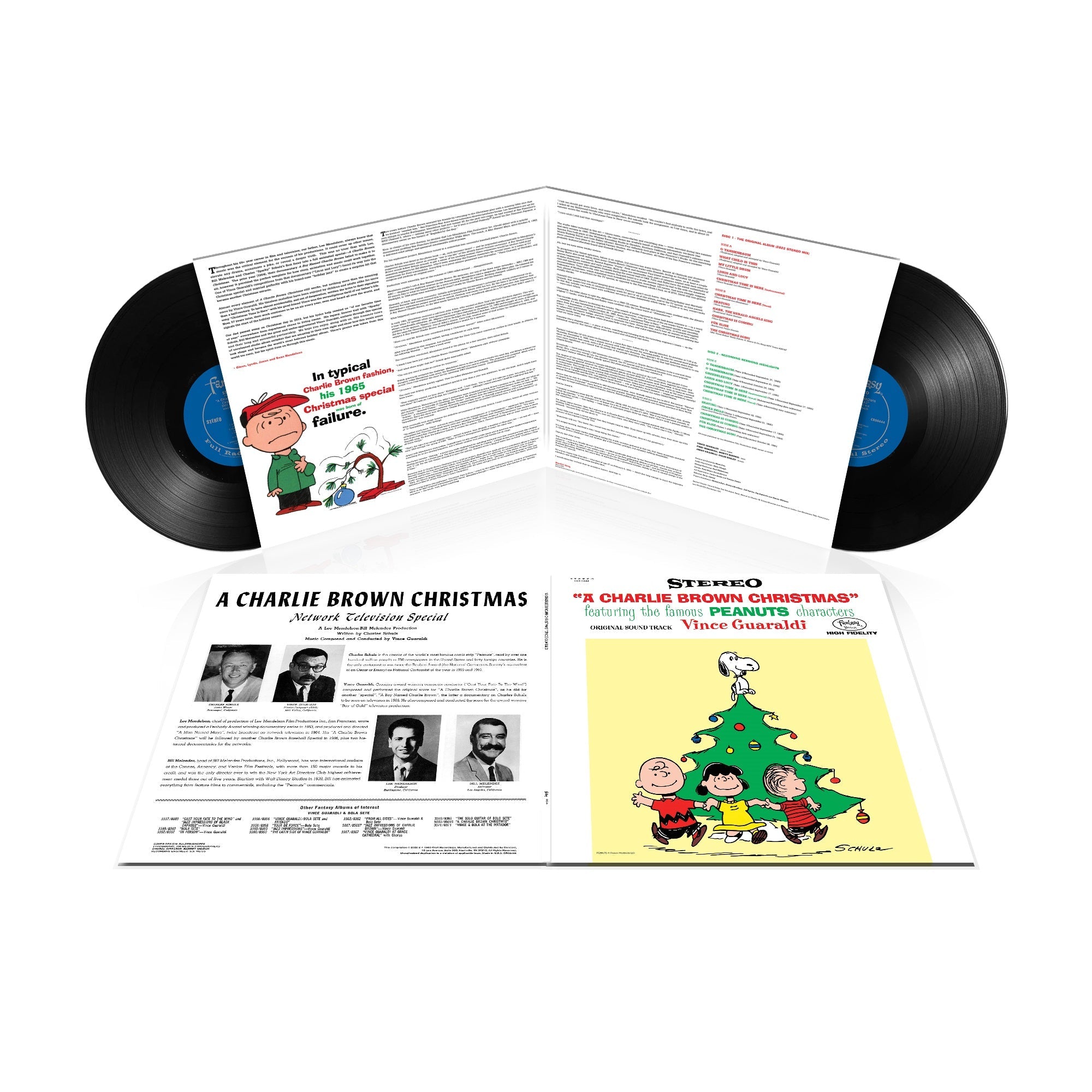 Vince Guaraldi Trio A Charlie Brown Christmas (Deluxe Edition) [2 LP] Vinyl Record