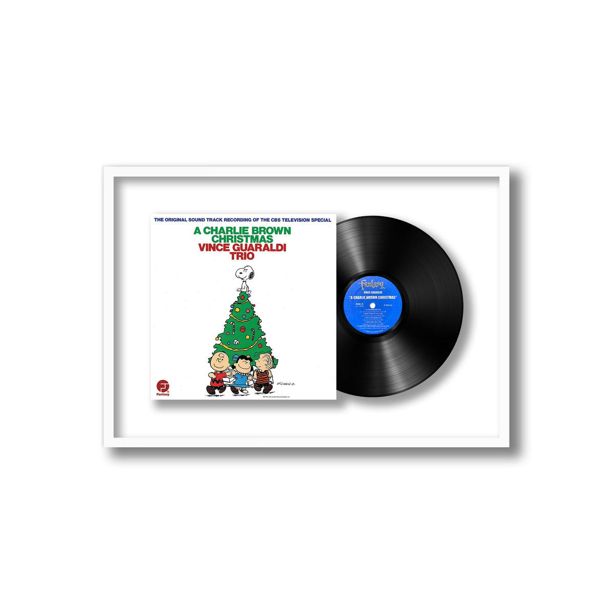Vince Guaraldi - A Charlie Brown Christmas - Framed Vinyl Record