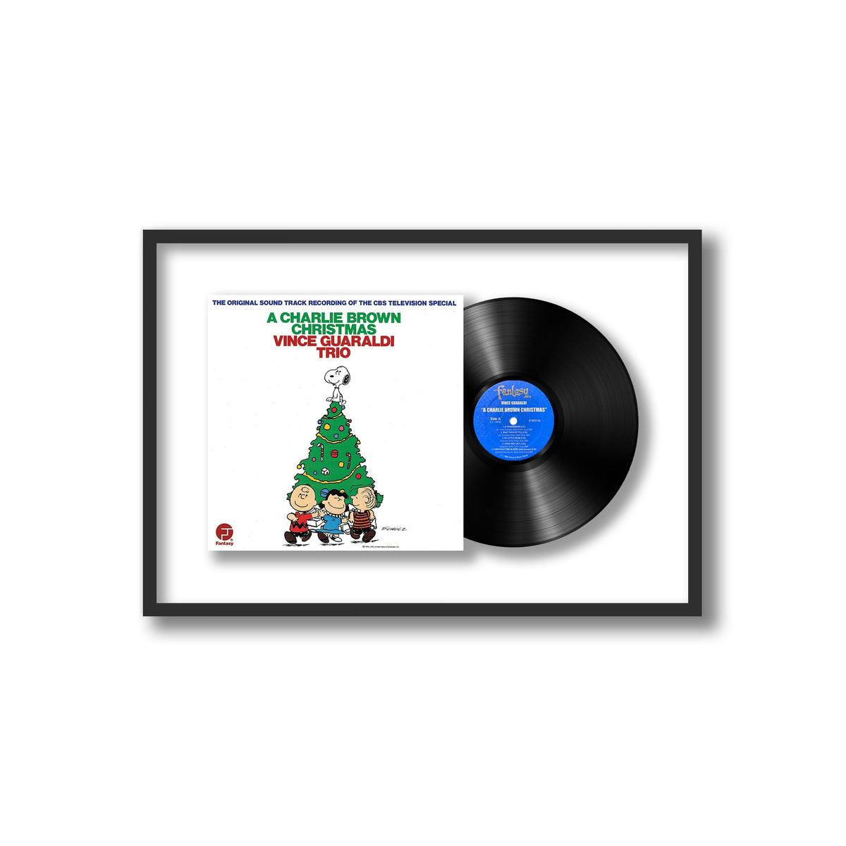 Vince Guaraldi - A Charlie Brown Christmas - Framed Vinyl Record