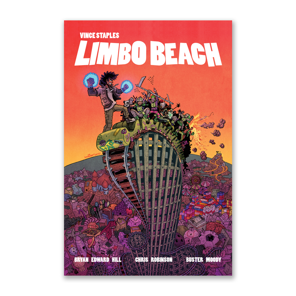 Vince Staples Limbo Beach - Hardcover Book