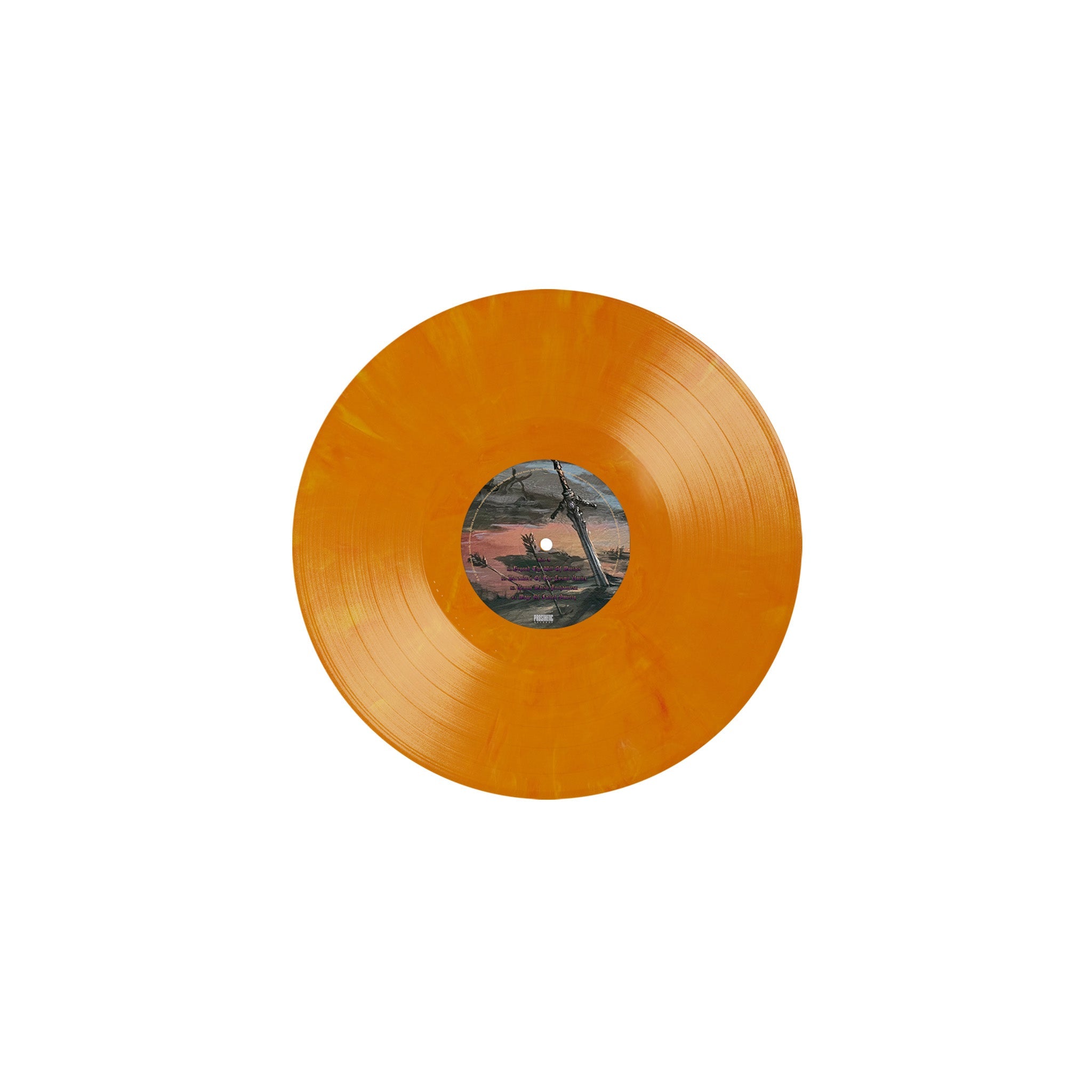 Volcandra - Beyond The Will of Mortals on Citrus Eco Mix Vinyl