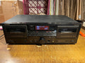 TEAC W-700R DUAL CASSETTE DECK - NEEDS REPAIR *POWERS UP* |