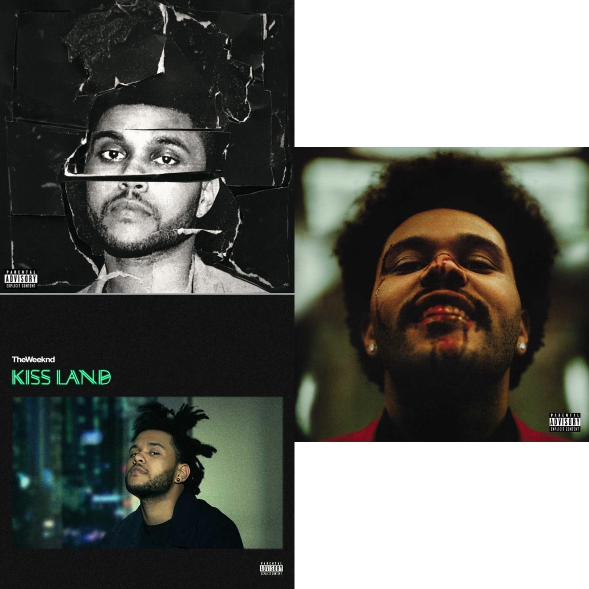 After Hours (X) & Kiss Land & Beauty Behind The Madness (X)
