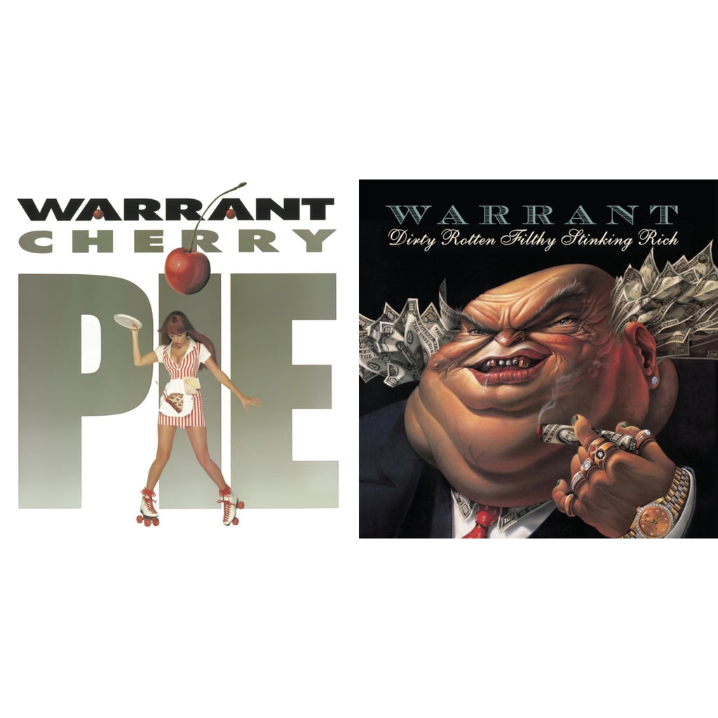 Warrant - Dirty Rotten Filthy Stinking Rich & Cherry Pie - CD Bundle