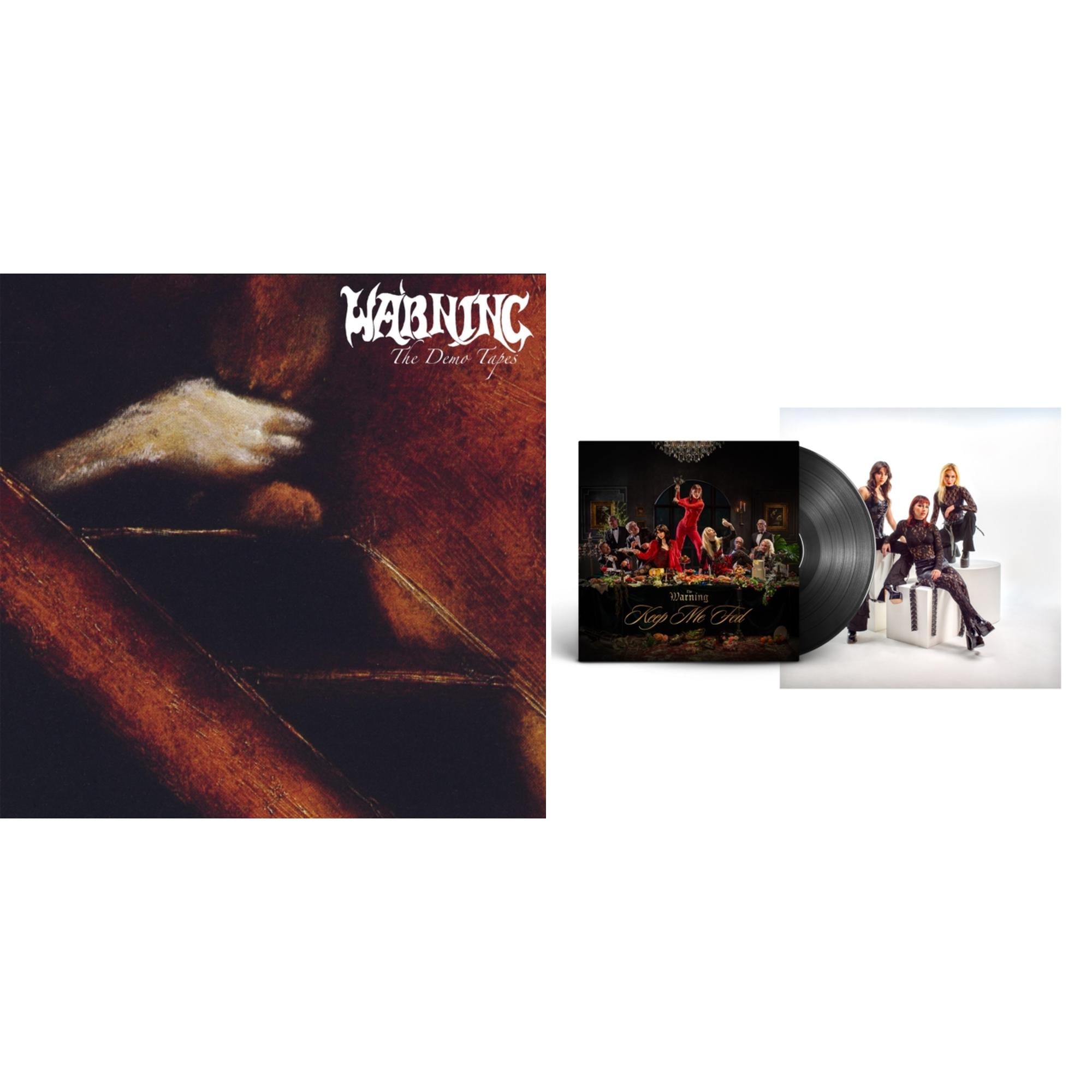 Warning - Demo Tapes & Keep Me Fed (X) - LP Vinyl Bundle