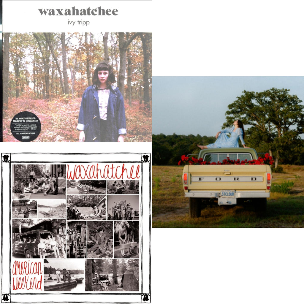 Waxahatchee - American Weekend (Red LP Vinyl) & Ivy Tripp & Saint Cloud
