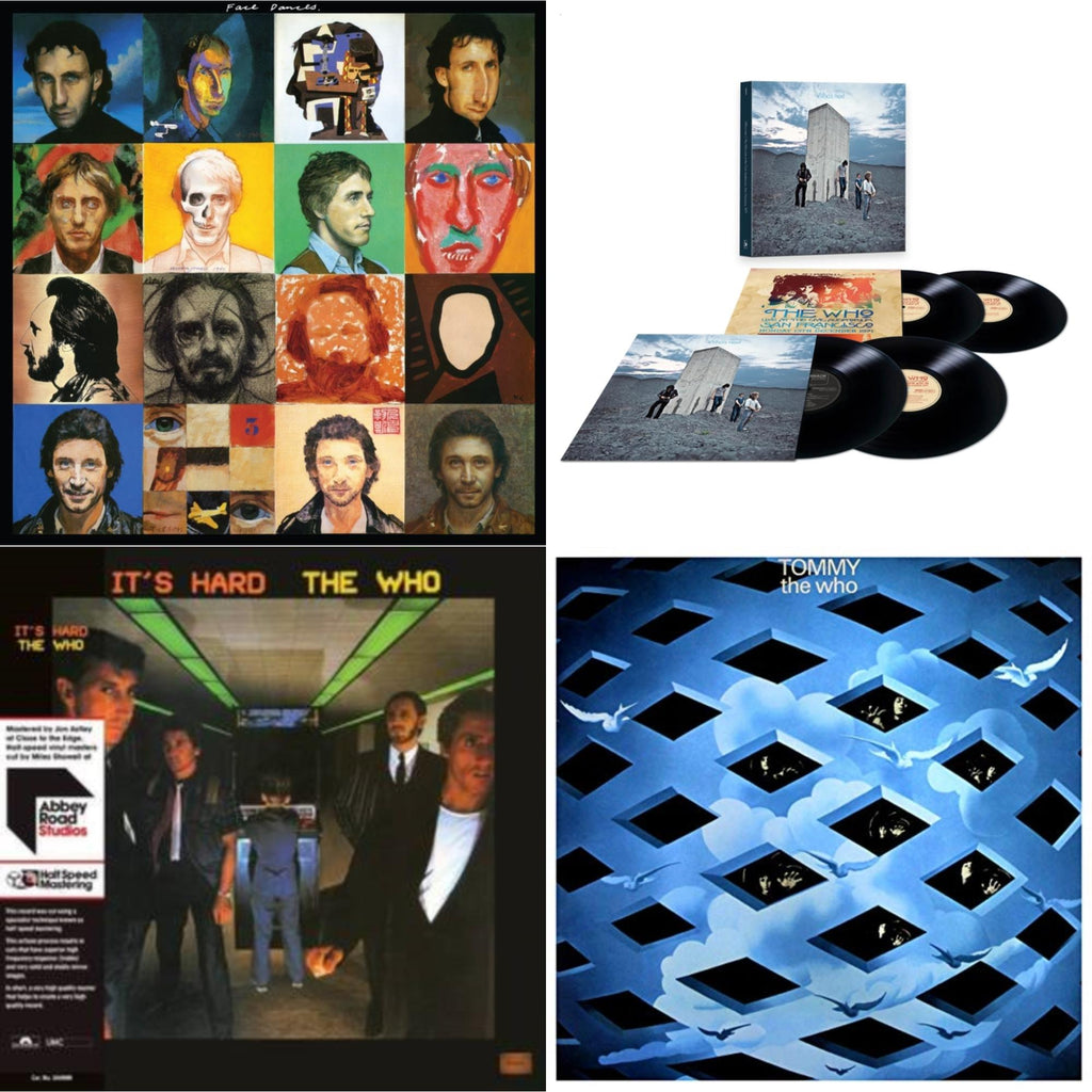 Who - Face Dances (2LP/Color Vinyl) & Who's Next/San Francisco 1971 (4LP) & It's Hard (40Th An/2LP/Orange & Yellow Vinyl/Half-Speed)(Rsd) & Tommy