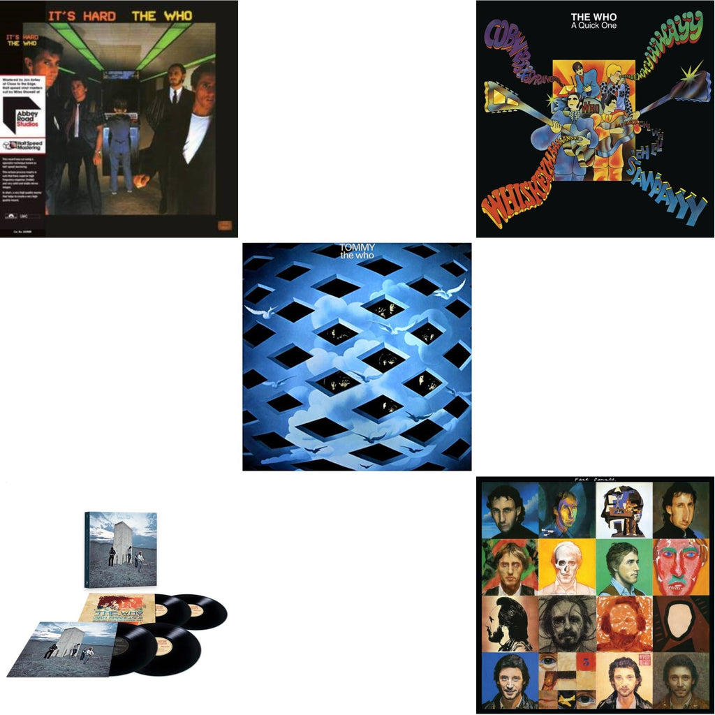 Face Dances (2LP/Color Vinyl) & Quick One (Half-Speed Master) & Who's Next/San Francisco 1971 (4LP) & It's Hard (40Th An/2LP/Orange & Yellow Vinyl/Half-Speed)(Rsd) & Tommy