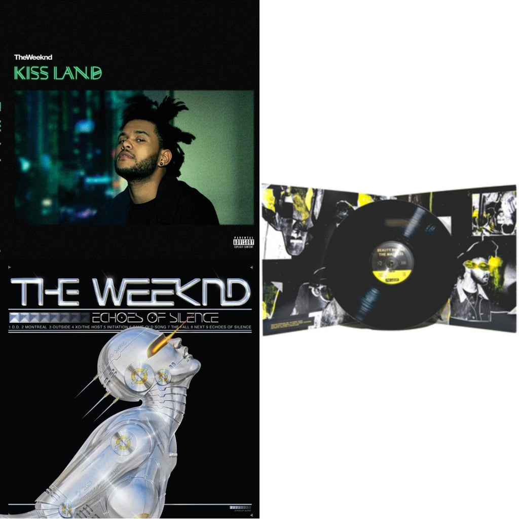 Echoes Of Silence (Alternate Cover Vinyl/2LP) & Beauty Behind The Madness (X) & Kiss Land (2 LP/Seaglass Vinyl)
