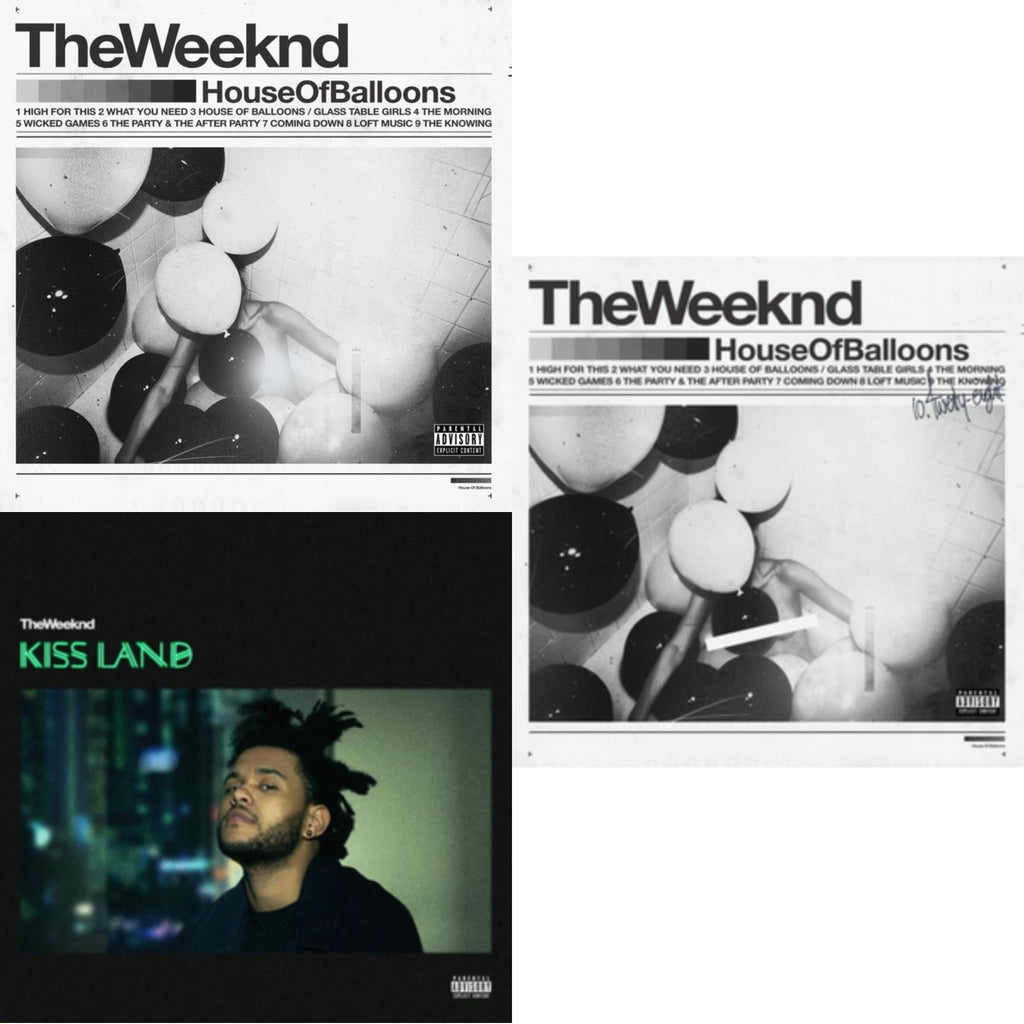 House Of Balloons (10Th Anniversary) (2LP) & Kiss Land (2LP) & House Of Balloons (X)