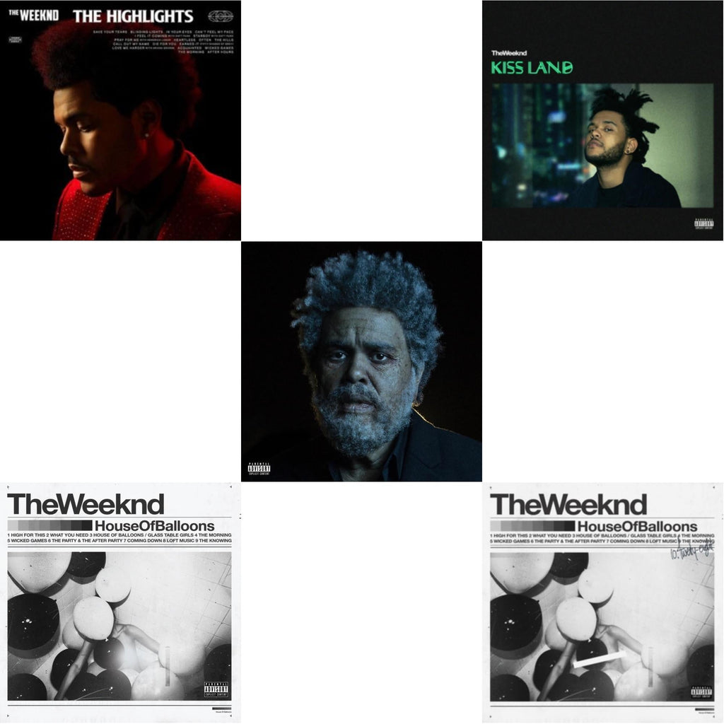 Highlights (2LP) & House Of Balloons (10Th Anniversary) (2LP) & Dawn Fm (X) (2LP) & Kiss Land (2LP) & House Of Balloons (X)