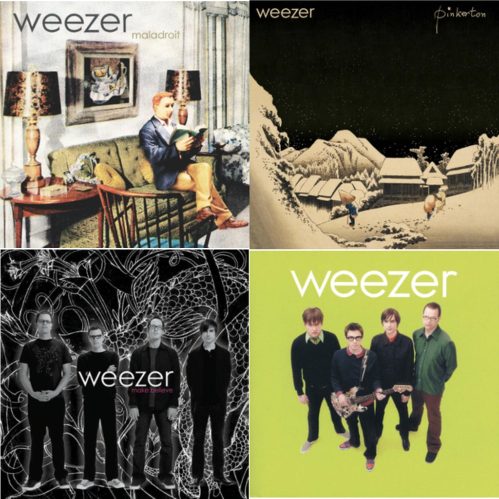 Pinkerton & Weezer (Green Album) & Maladroit & Make Believe