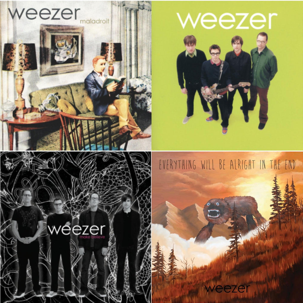 Everything Will Be Alright In The End & Weezer (Green Album) & Maladroit & Make Believe