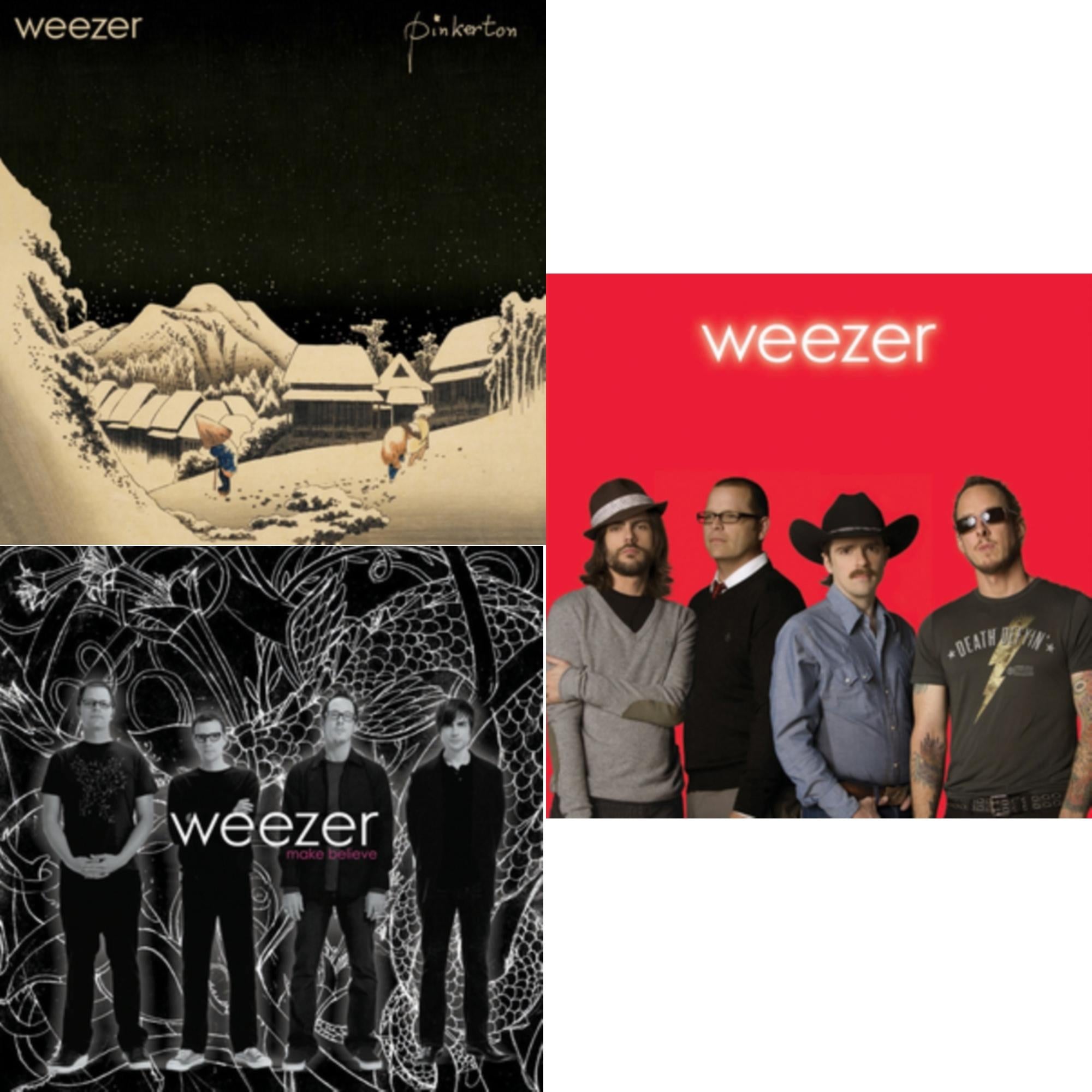 Pinkerton & Make Believe & Weezer (Red Album)