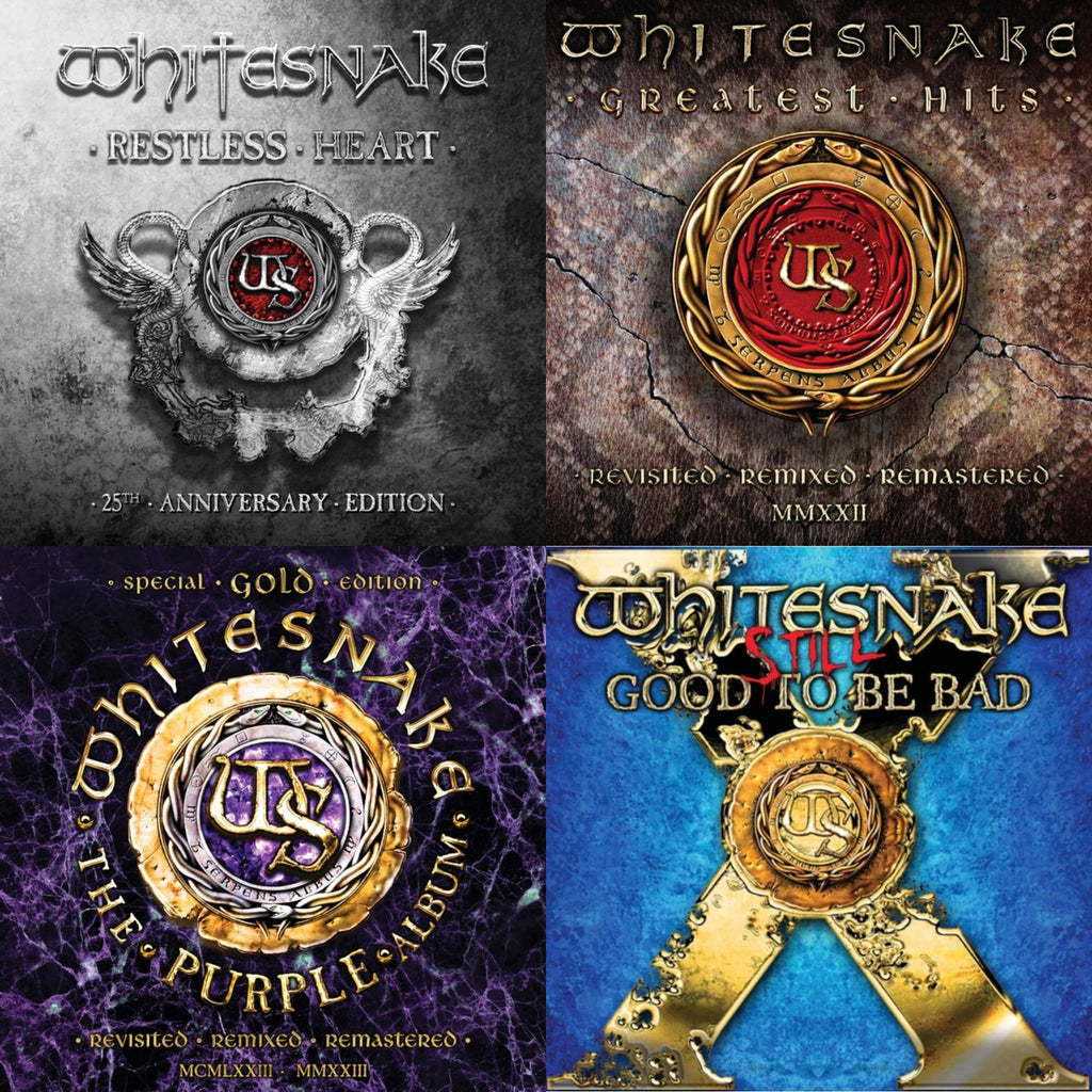 Restless Heart (2021 Remix) (2LP) & Greatest Hits & Purple Album: Special Gold Edition (2LP) & Still Good To Be Bad (2LP)