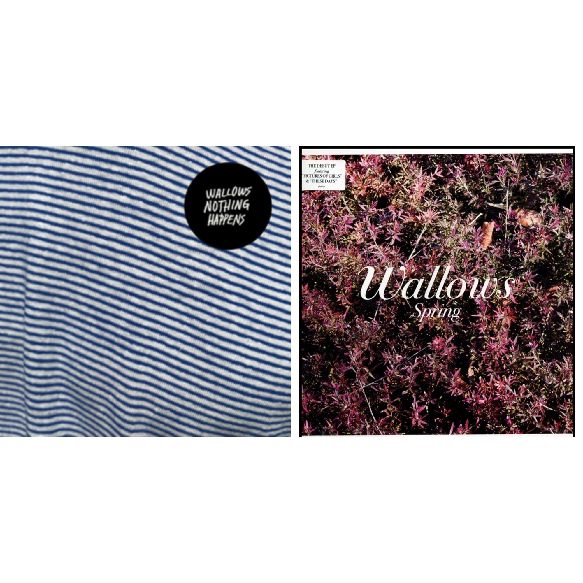Nothing Happens (LP/Dl Code) & Spring Ep (X) (Pink & Green LP Vinyl)