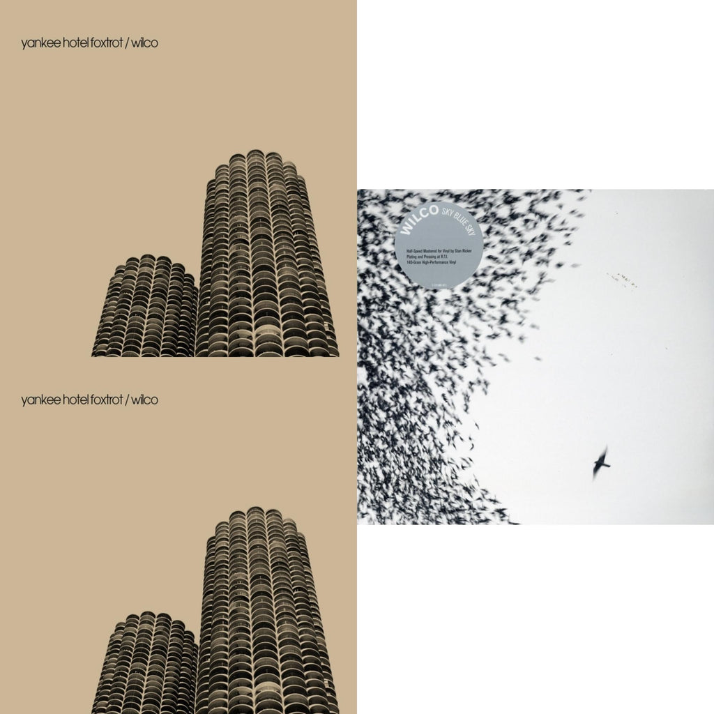Wilco - Yankee Hotel Foxtrot (2022 Remaster/Creamy White Vinyl/2LP) (I) & Yankee Hotel Foxtrot (2022 Remaster/2LP) & Sky Blue Sky