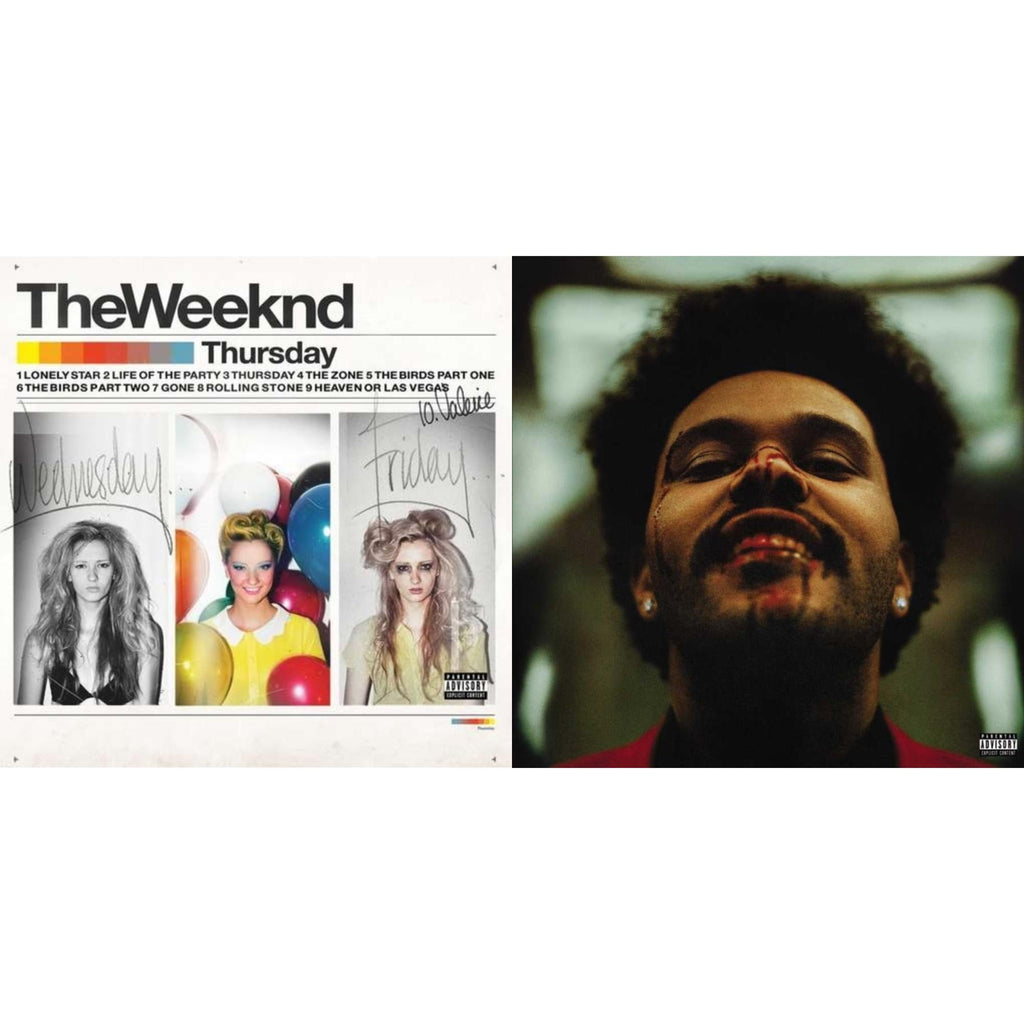 Weeknd - Thursday & After Hours (X) (2LP/Clear W/ Red Splatter Vinyl)