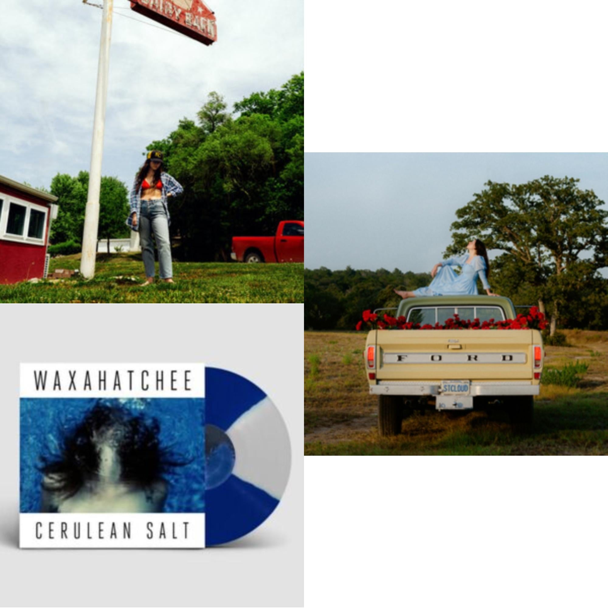Tigers Blood & Cerulean Salt (Blue & Whte Quad LP Vinyl) & Saint Cloud
