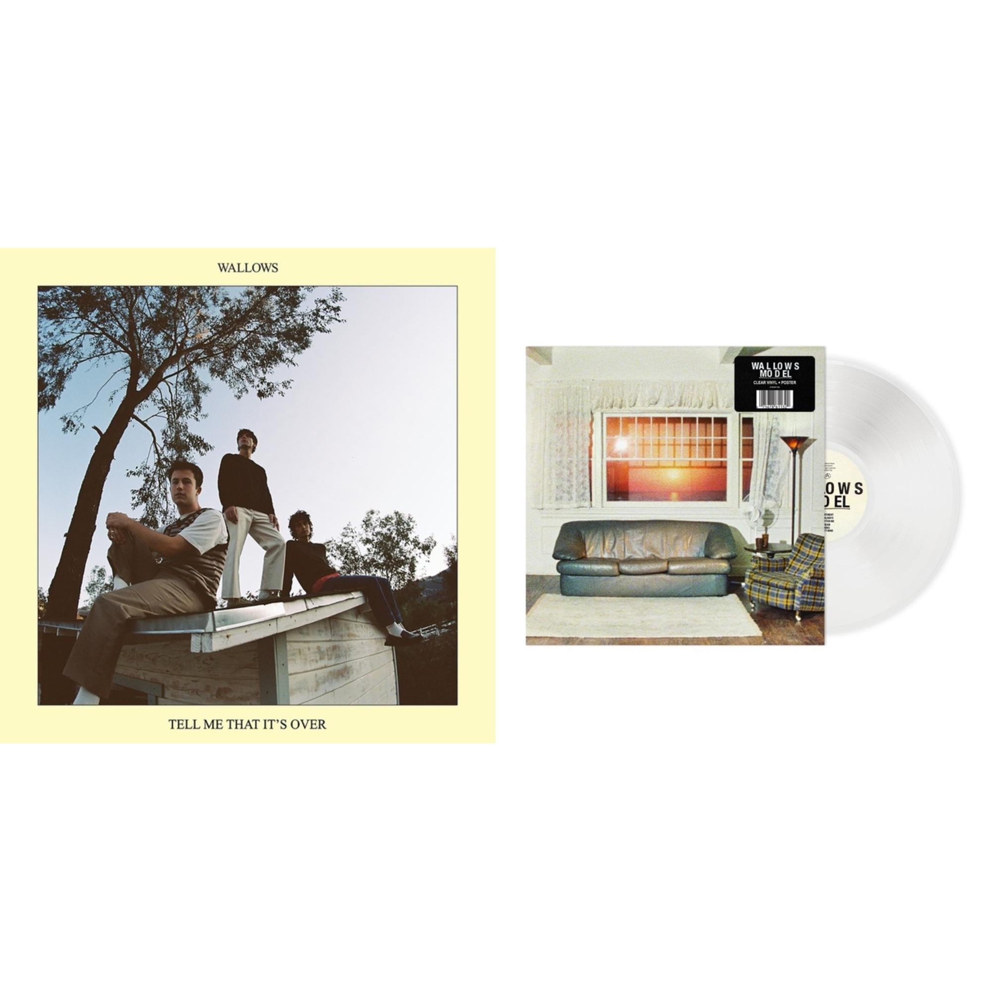 Wallows - Model (Clear LP Vinyl) & Tell Me That It's Over (Yellow LP Vinyl)