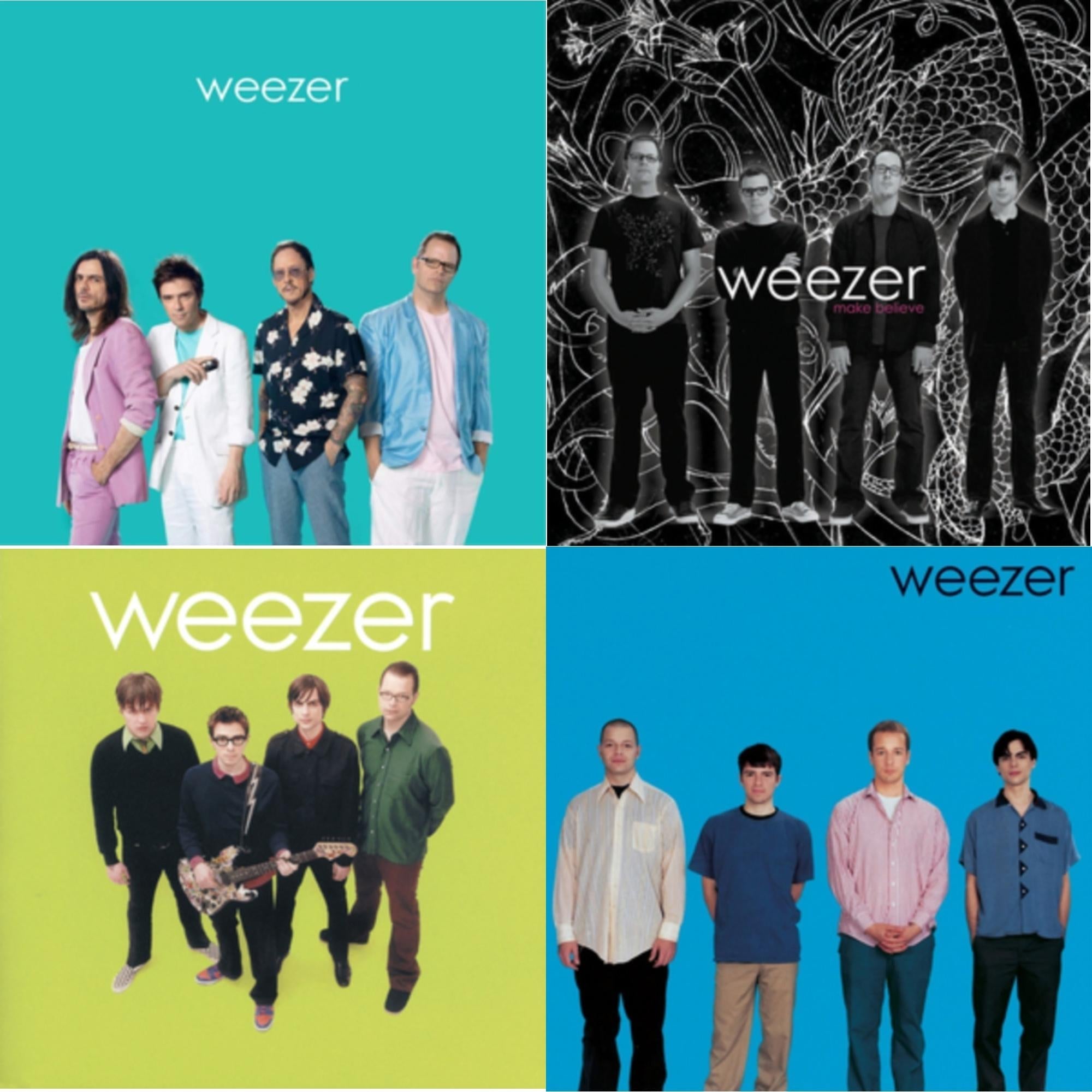 Weezer: Teal Album & Weezer (Blue Album) & Weezer (Green Album) & Make Believe