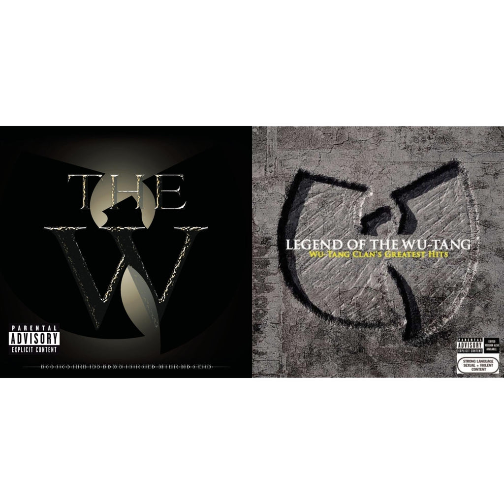 Wu-Tang Clan - W & Legend Of The Wu-Tang: Greatest Hits - CD Bundle