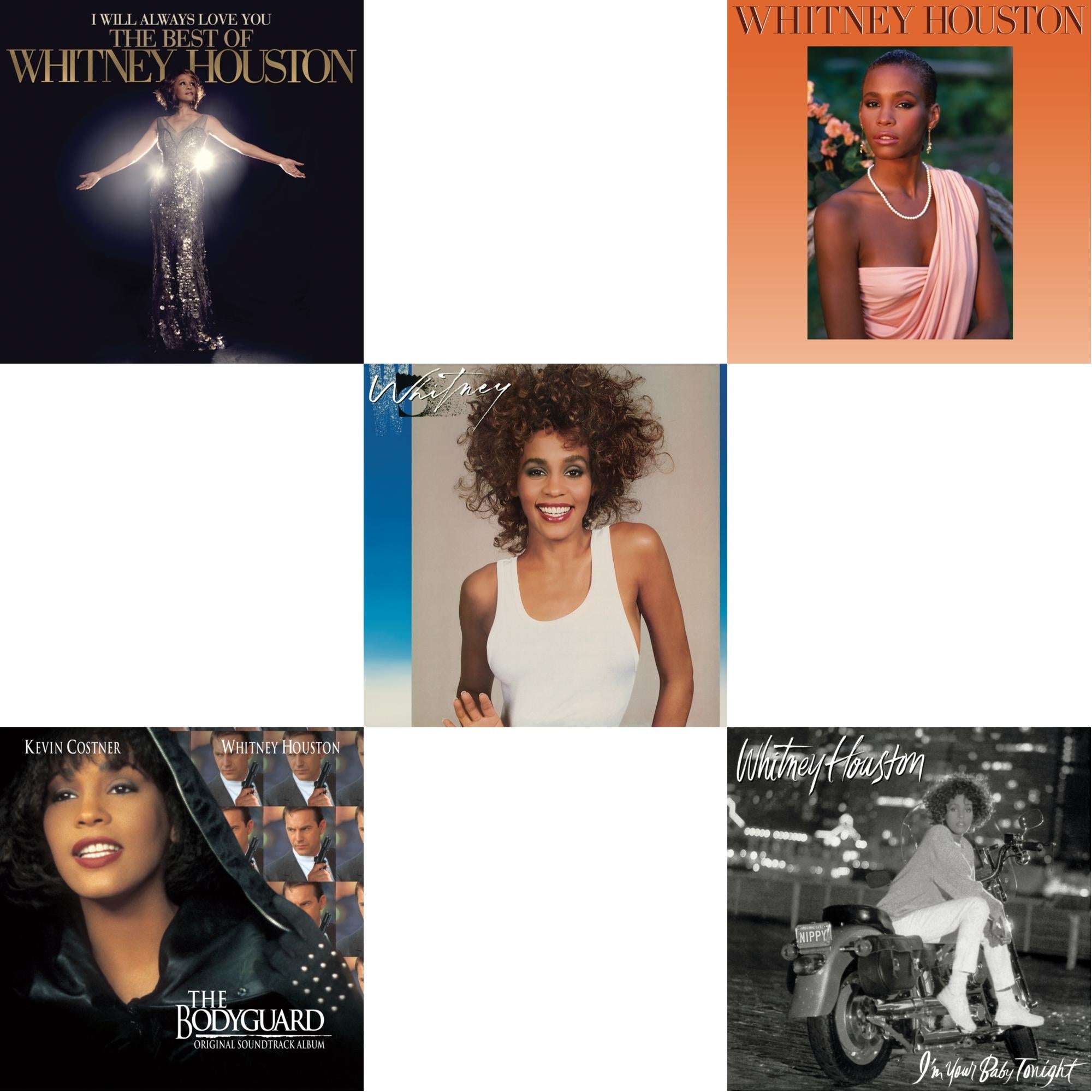 I Will Always Love You: The Best Of Whitney Houston (2LP) & Bodyguard Ost & Whitney & Whitney Houston & I'm Your Baby Tonight