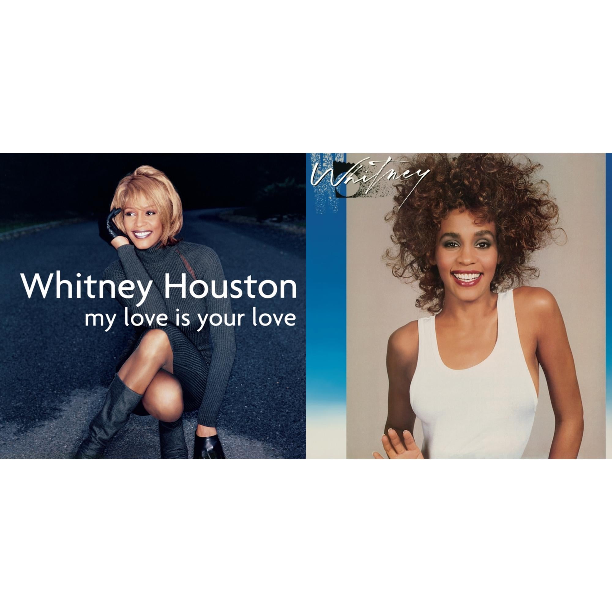 Whitney Houston - My Love Is Your Love & Whitney - LP Vinyl Bundle