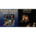 Waylon Jennings - Singer Of Sad Songs / The Taker-Tulsa / Good Hearted Woman / Ladies Love Outlaws & Dreaming My Dreams - CD Bundle