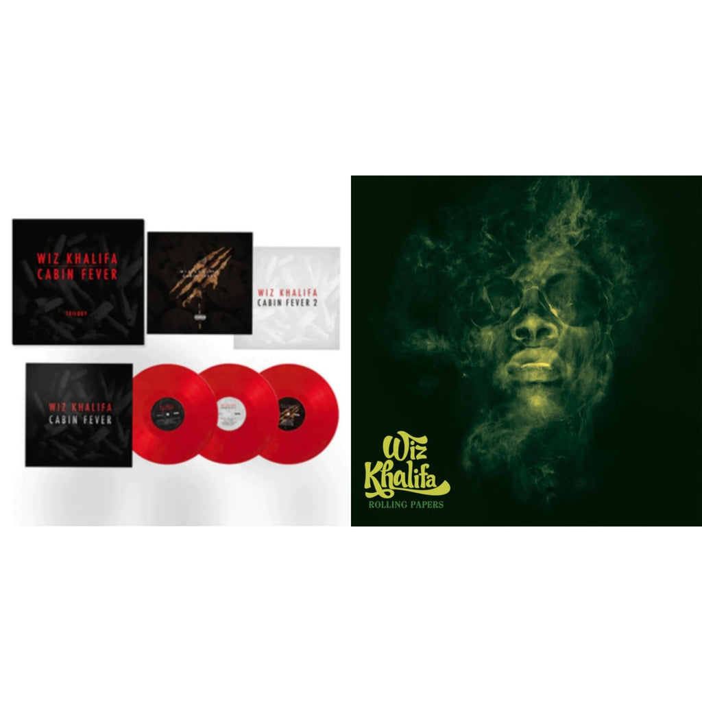 Rolling Papers (X) (Green Vinyl/2LP) & Cabin Fever Trilogy (3LP/Red Vinyl)