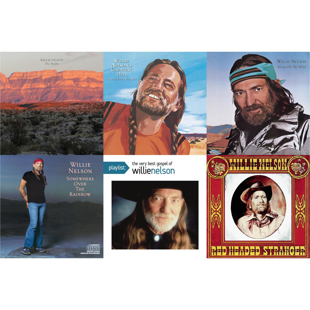 Border & Willie Nelson�S Greatest Hits & Always On My Mind & Over The Rainbow & Playlist: Very Best Gospel Of Willie Nelson & Red Headed Stranger
