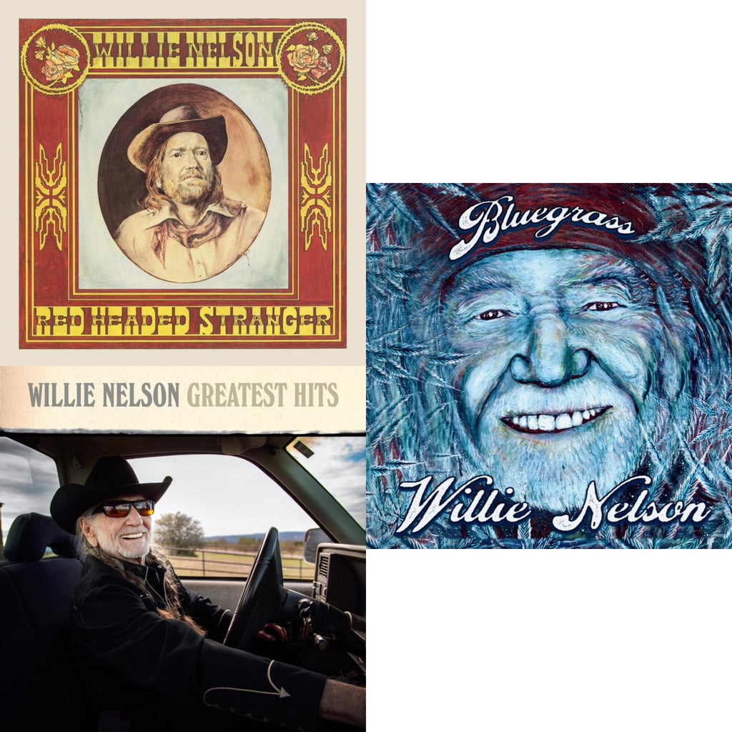 Red Headed Stranger (150G/Dl Insert) & Greatest Hits & Bluegrass (Electric Blue LP Vinyl)