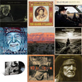Last Man Standing (140G) & Red Headed Stranger (150G/Dl Insert) & Greatest Hits & Bluegrass (Electric Blue LP Vinyl) & Border & Oh What A Beautiful World & Great Divide & Milk Cow Blues (2LP/180G) & Spirit (180G)
