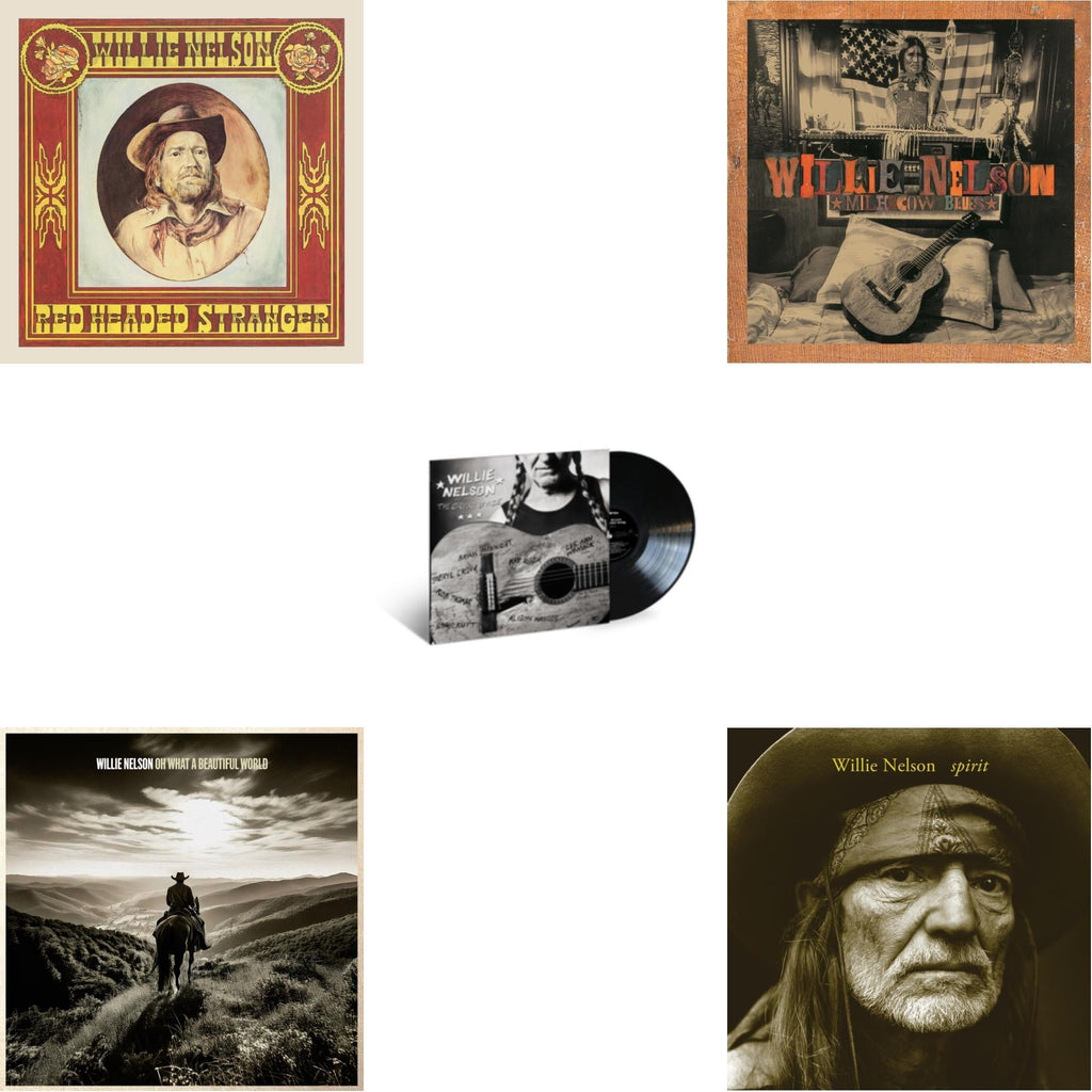 Red Headed Stranger (150G/Dl Insert) & Oh What A Beautiful World & Great Divide & Milk Cow Blues (2LP/180G) & Spirit (180G)