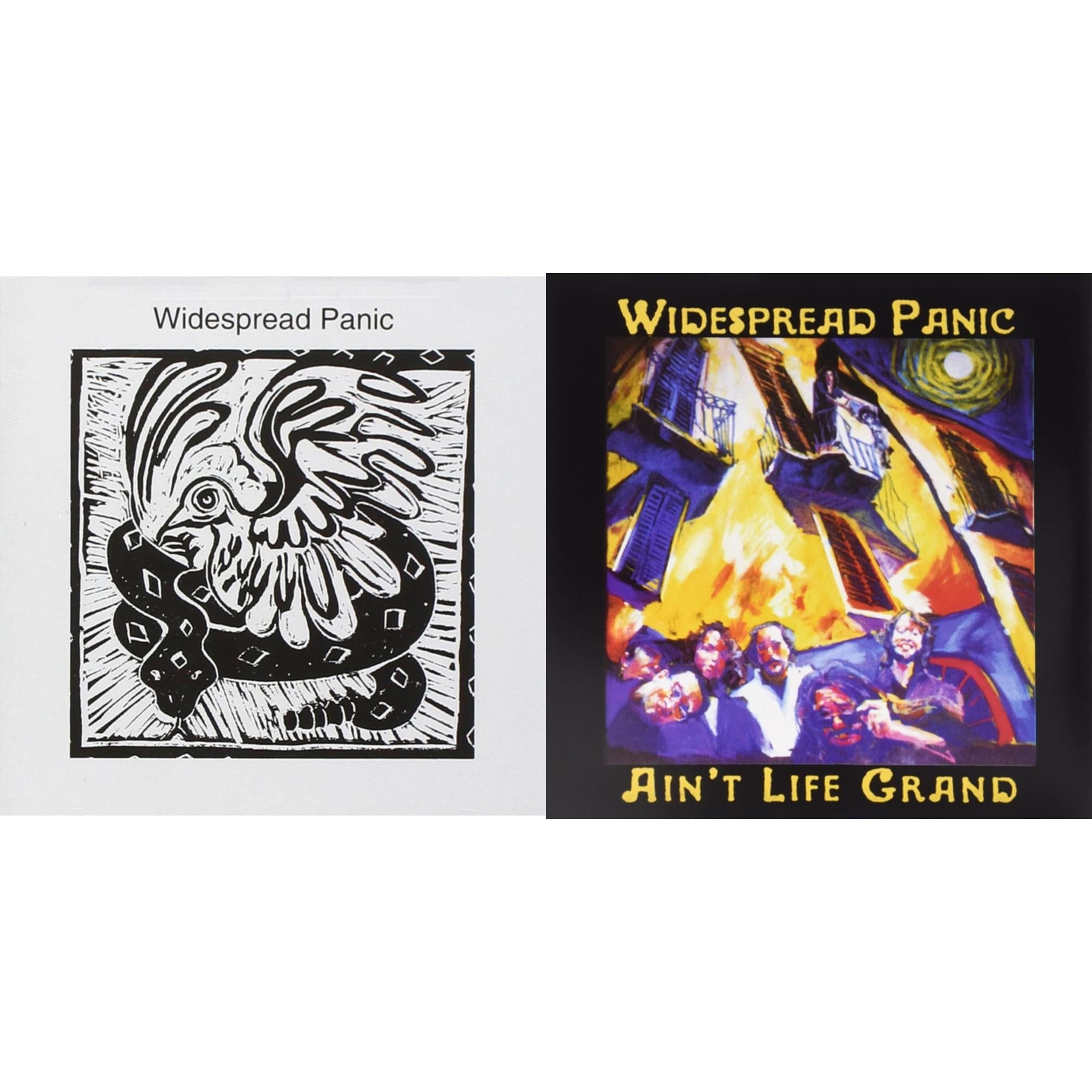 Widespread Panic - Widespread Panic (2LP/Black & White Vinyl) & Ain't Life Grand (2LP/Purple & Yellow Vinyl)