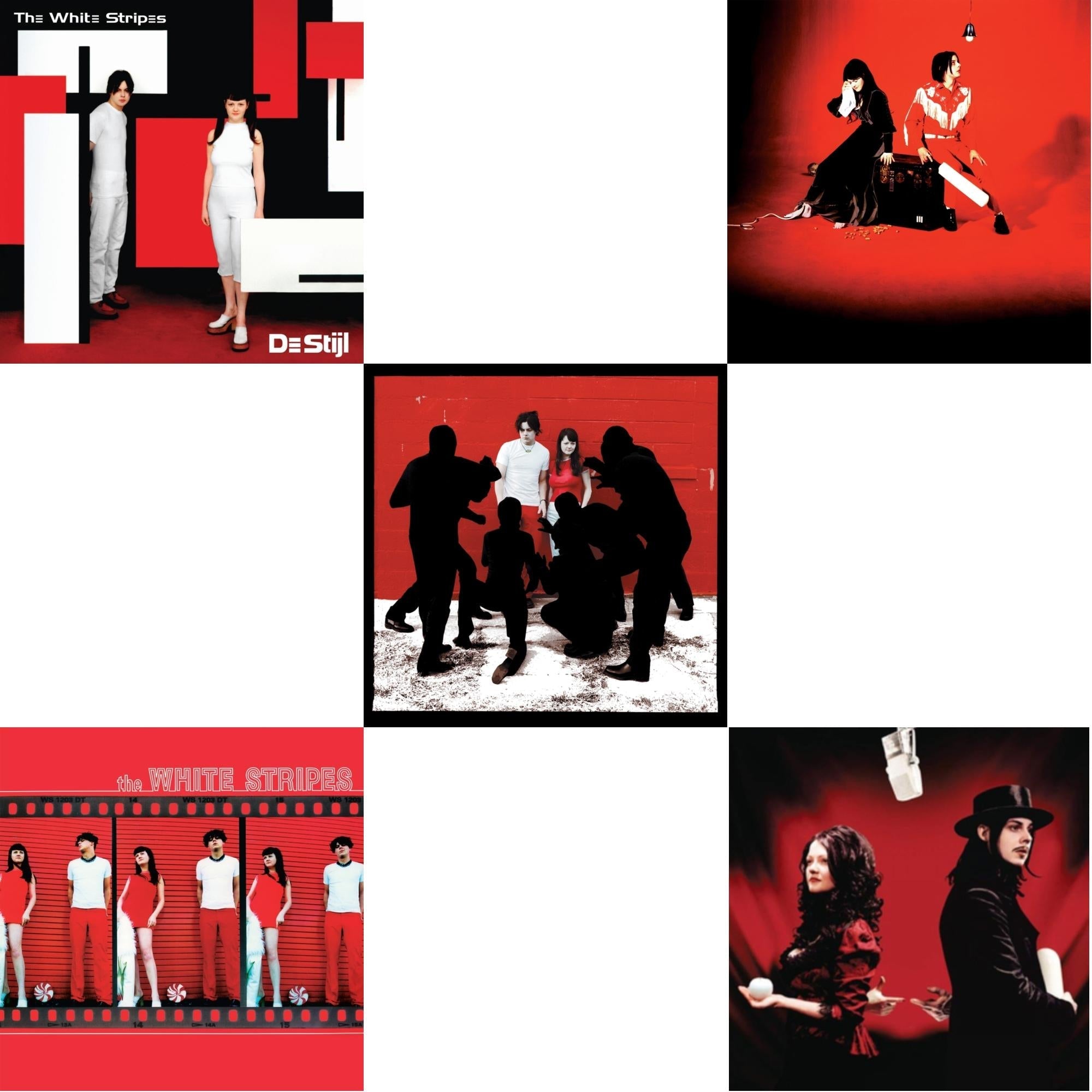 Elephant (2LP) & Get Behind Me Satan (2LP) & De Stijl & White Blood Cells (Reissue) & White Stripes