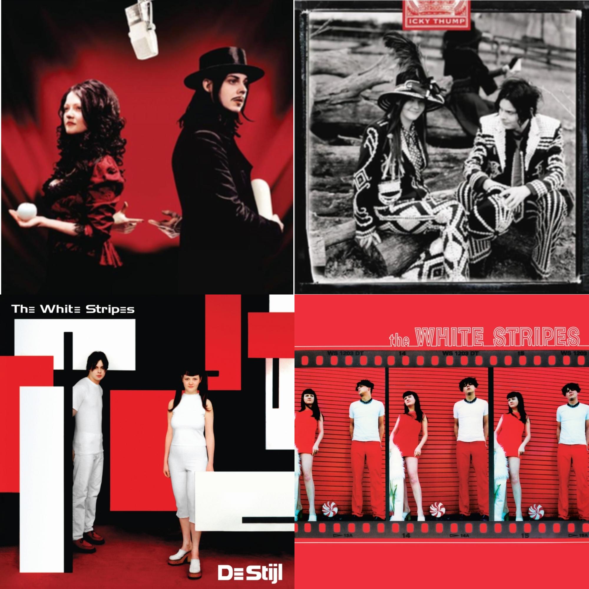 Get Behind Me Satan (2LP) & Icky Thump (2LP) & De Stijl & White Stripes