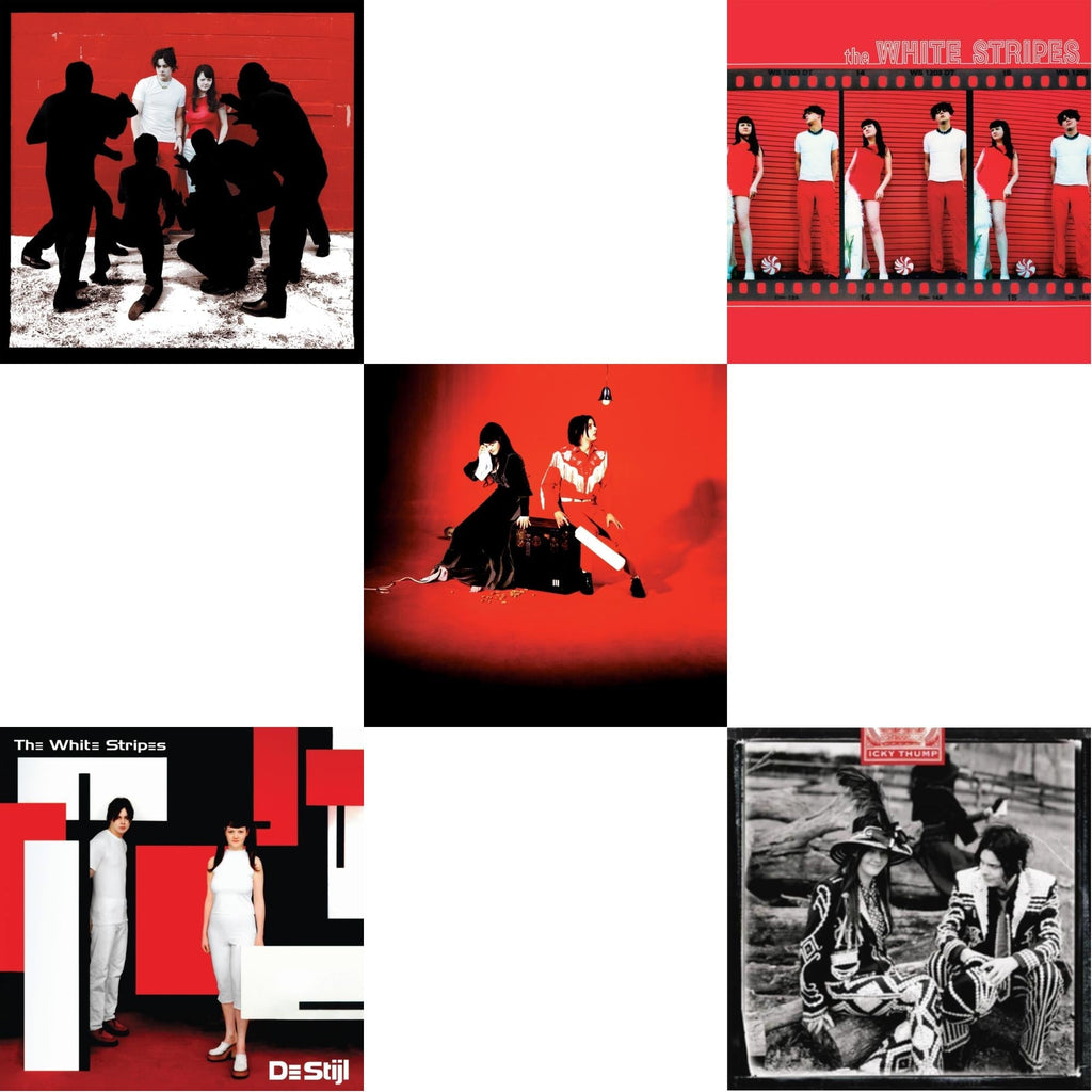 Elephant (2LP) & Icky Thump (2LP) & De Stijl & White Blood Cells (Reissue) & White Stripes