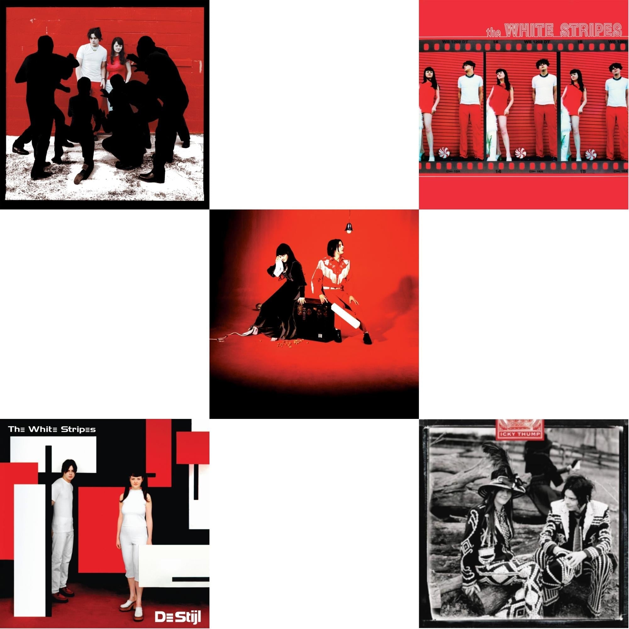 Elephant (2LP) & Icky Thump (2LP) & De Stijl & White Blood Cells (Reissue) & White Stripes