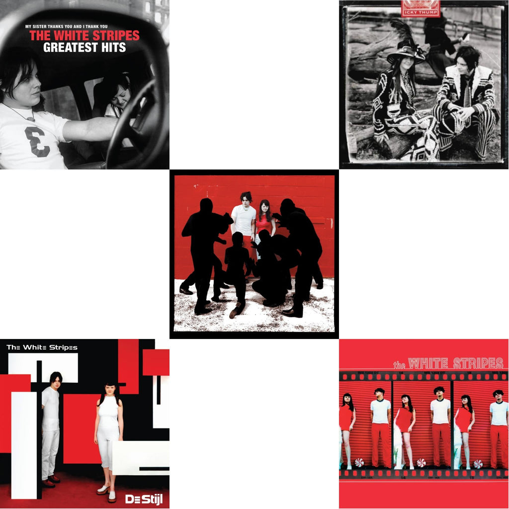 White Stripes - Icky Thump (2LP) & De Stijl & White Blood Cells (Reissue) & White Stripes & White Stripes Greatest Hits (2LP)